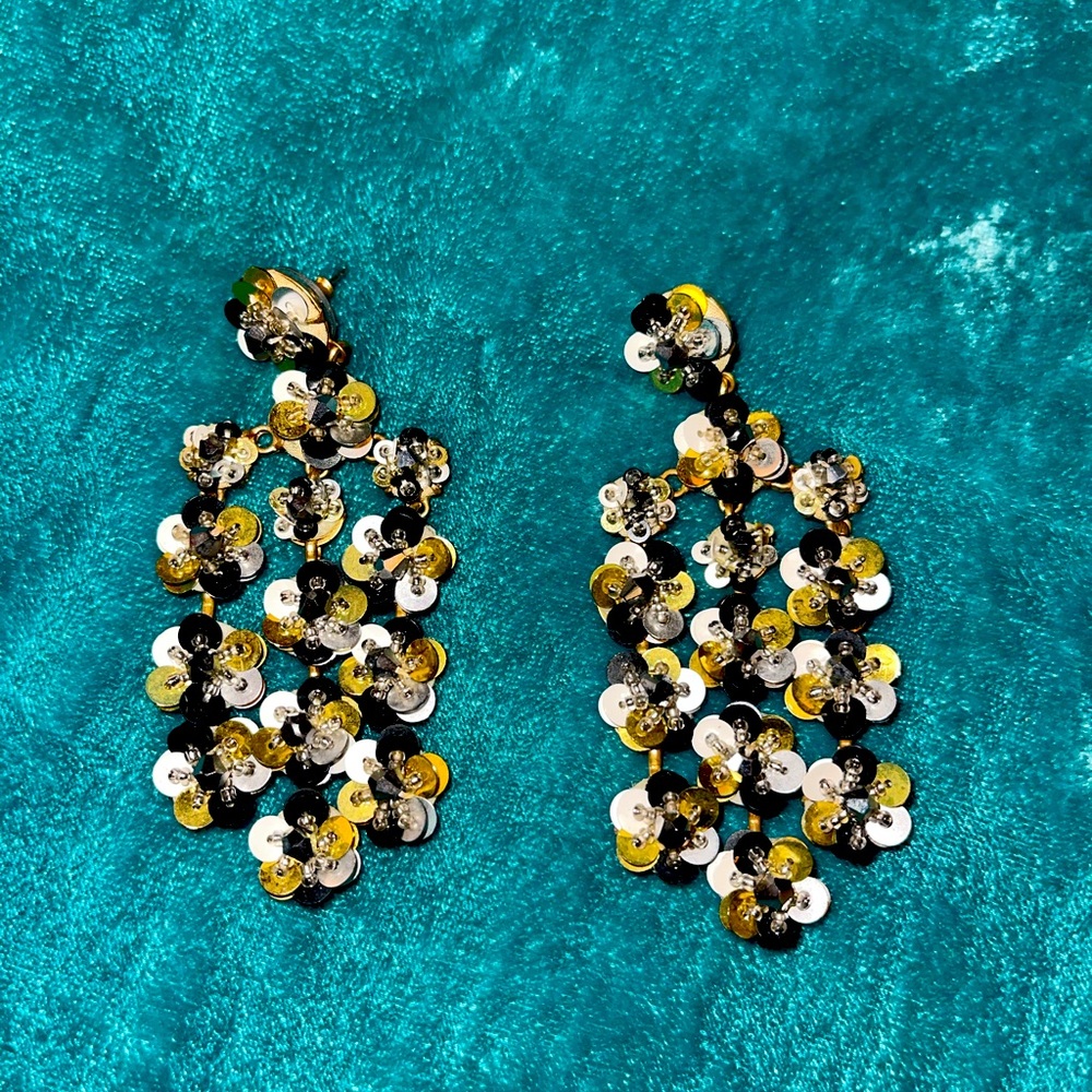 J. Crew Sequin Earrings